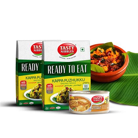 Tasty Nibbles Combo Pack | Kerala Fish Curry with Coconut Milk 185g ...