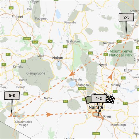 Map of Nairobi | Kenya | Expert Africa