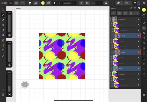 How to create seamless patterns in pixel persona of Affinity Designer ...