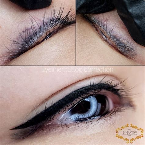 Permanent Eyeliner Tattoo Corrections and Touch-Ups | Ellebrow NYC