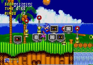 Image result for Sonic 2 Debug Code