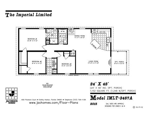 2 Bedroom Modular Homes Floor Plans