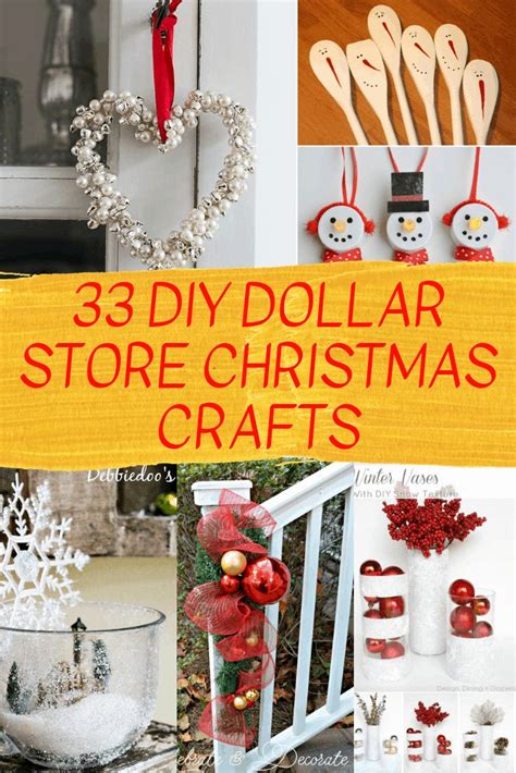 christmas crafts dollar store