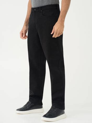 Inklock No Fade Black Jeans for Men | Relaxed Fit | The Pant Project