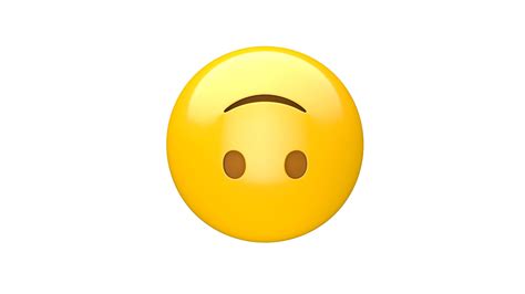 Upside Down Smiley Face Emoji Meaning