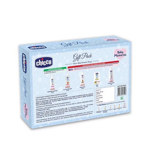 Buy Chicco Baby Essential Gift Pack Set Blue at Go Littles stores