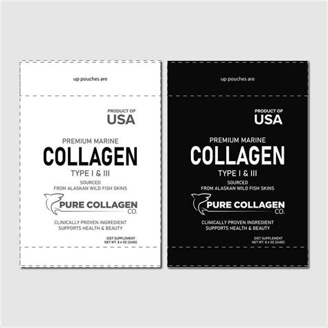 Entry #40 by jobayor73 for Collagen Powder Supplement Label Creation ...
