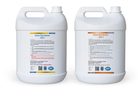 Stain booster for colored cloth pan, gutka, tea, blood, fungus, milk ...