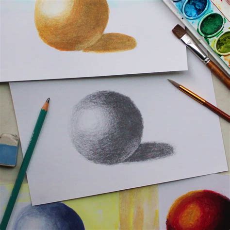 Drawing Spheres With Shading at Makayla Sleath blog