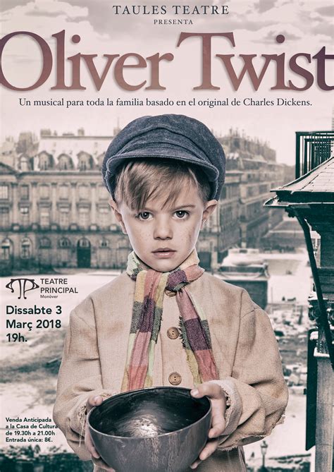 Oliver Twist llega al Teatro Principal de Monóvar - Monòver.com