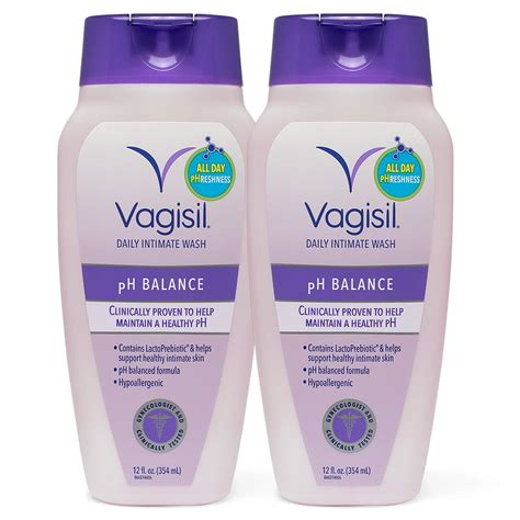 Vagisil pH Balance Feminine Wash, 12 Ounce Bottles (Pack of 2) : Amazon ...