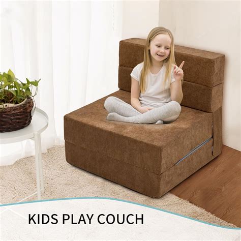 SUNYRISY Kids Folding Floor Sofa Bed Chair, Child India | Ubuy