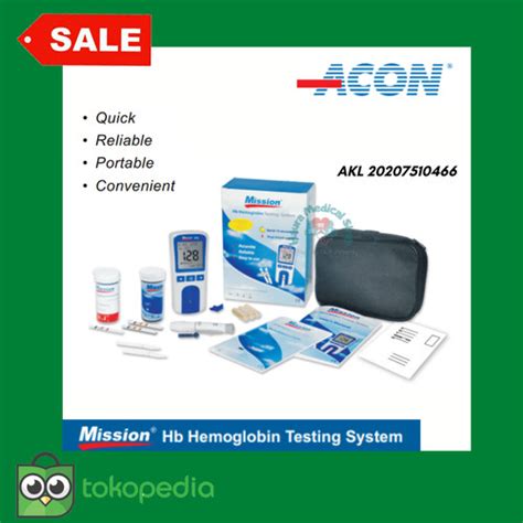 Jual HB Hemoglobin Testing System - Mission Haura Medical Shop - Kota ...