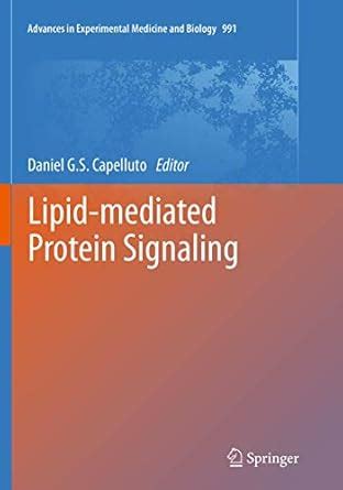Buy Lipid-mediated Protein Signaling: 991 (Advances in Experimental ...