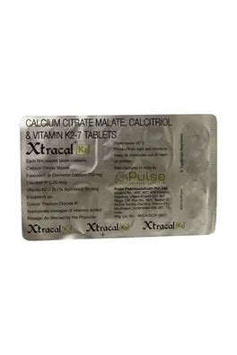 Buy Xtracal K2 Tablet | 19 Minutes Delivery | Apollo Pharmacy