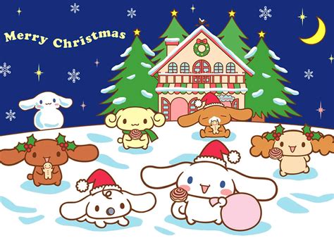 Hello Kitty Merry Christmas Wallpaper
