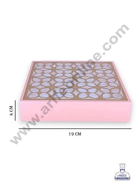 CAKE DECOR™ 16 Cavity Chocolate Box with Cavity & Cutout Window Withou ...