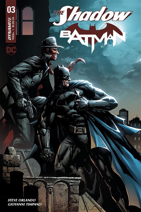 The Shadow / Batman #3 (Desjardins Cover) | Fresh Comics