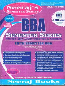 Bba 5th Sem (Compulsory)- All In One- Bangalore University- As Per New ...