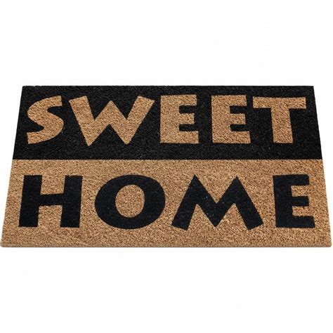Sweet Home Coir Doormat - Natural Heartwarming Entrance Mat | OnlyMat
