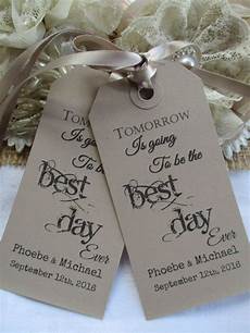 Wedding Rehearsal Dinner Gifts by Tomorrow Is Going To Be The Best Day Wedding Wedding Rehearsal Dinner Gifts