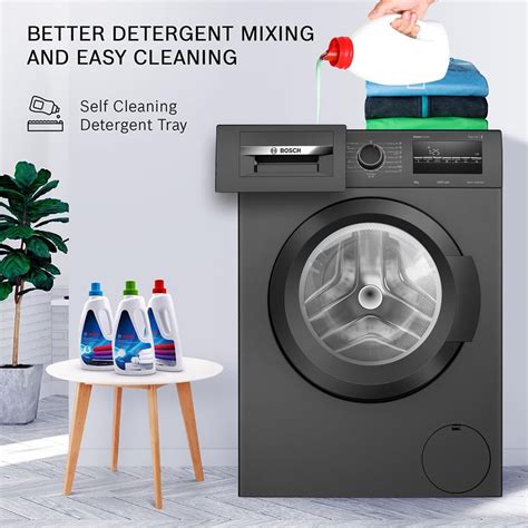 Bosch 8 kg 5 Star Fully-Automatic Front Loading Washing Machine (WAJ28 ...