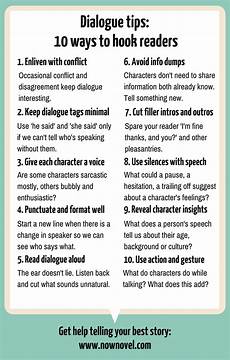 Story Tips For Non Cheesy Ideas by 10 Dialogue Tips To Hook Readers Creative Writing Story Tips For Non Cheesy Ideas