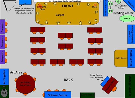 School Layouts Classroom Floor Plans