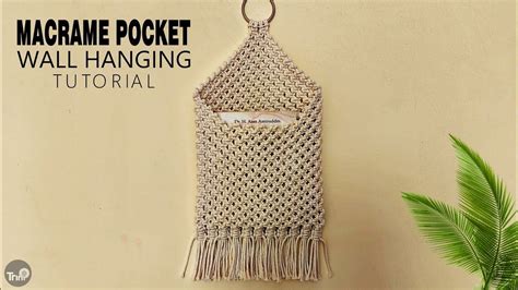 Image result for Tutorial Macrame Pocket Wall