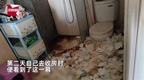 男租客欠租失联 房东进门直接懵掉：垃圾满屋，他开着空调躺床上睡觉_北京时间