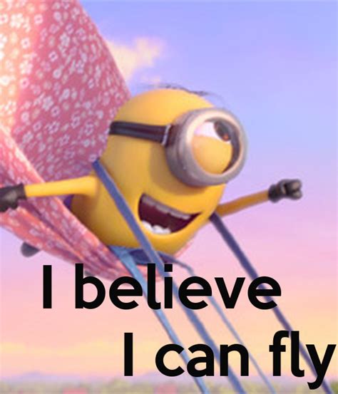 I believe I can fly Poster | Fulanito | Keep Calm-o-Matic