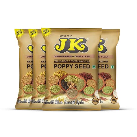 JK Poppy Seeds | Posta | Khus Khus | Indian Posto Dana | Khas Khas (2Kg ...