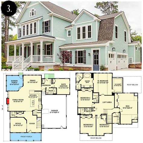 Farmhouse House Plans With Pictures - Photos