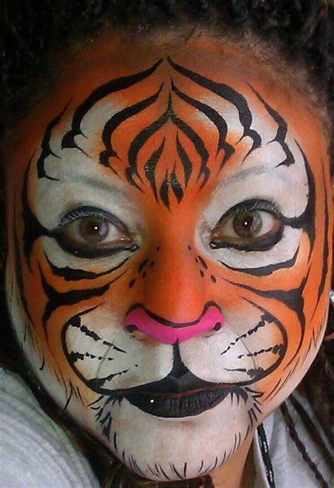 Face Paint Tiger Designs at Logan Lovelace blog