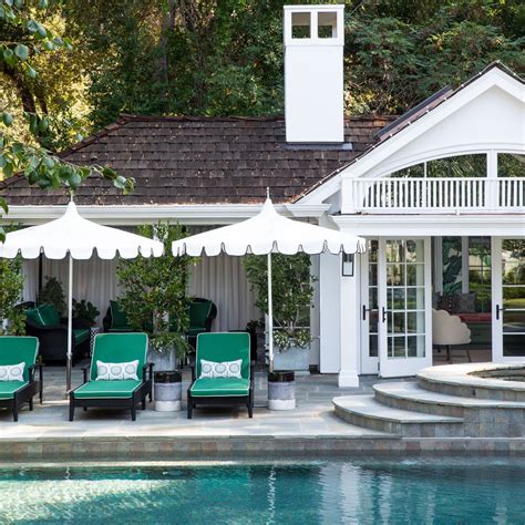 Cabana Pool House Design Material 50 Swimming Pool House, Cabana And