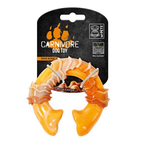 M-Pets Carnivore Ring Bone Dog Toy - Bacon Scent – ShakeHands