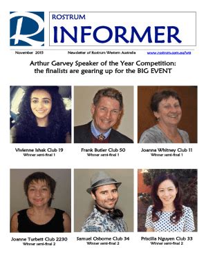 AU Rostrum Informer Arthur Garvey Speaker Of The Year Competition 2015 ...