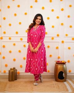 NUGNUG Women Kurta Pant Set - Buy NUGNUG Women Kurta Pant Set Online at ...