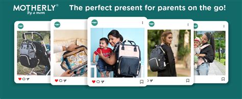 Buy Motherly 2 Compartments Diaper Quilted Diaper Bag for Mothers for ...