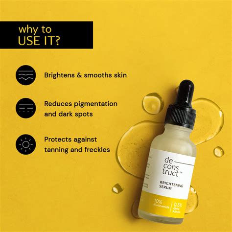 Buy Deconstruct 10% Niacinamide + 0.3% Alpha Arbutin Serum For Dullness ...