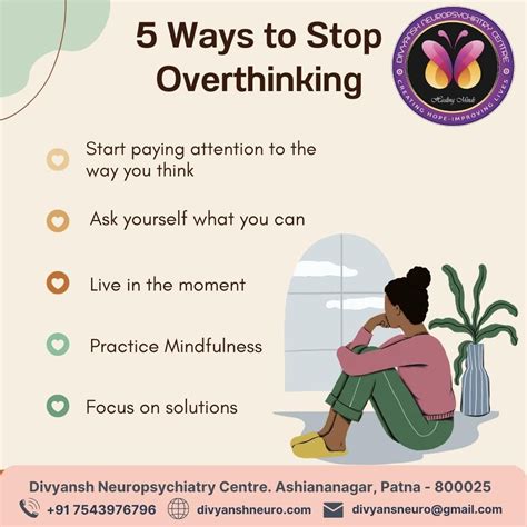 9 tips on how to stop overthinking – Artofit