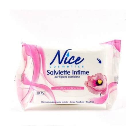 NICE INTIMATE WIPES X 20PCS