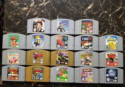 My N64 games collection : r/n64