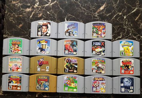 Been collecting all the N64 games I played as a kid and I'm almost done ...