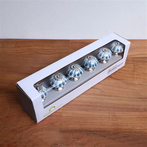 Buy Corsica Venice Set of 6 Ceramic Drawer Knobs from Home Centre at ...