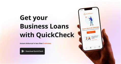 QuickCheck Loan app