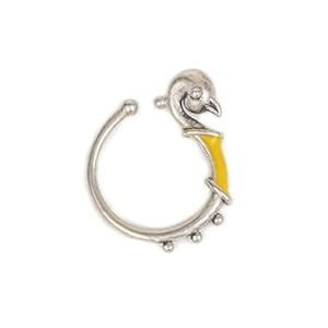 Buy Shaya by CaratLane Pakkhi Nose Ring in Oxidised 925 Silver at Amazon.in