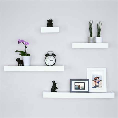 white floating shelves - Modern Interior Design: 10 Best Tips for ...