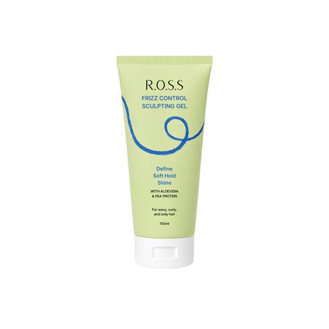 R.O.S.S Frizz Control Sculpting Gel 100ml (Travel Size) - R.O.S.S Nature