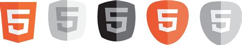HTML5 CSS3 Logo 的图像结果